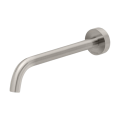 Phoenix Vivid Slimline Basin Outlet 230mm Curved Lead Free Brushed Nickel