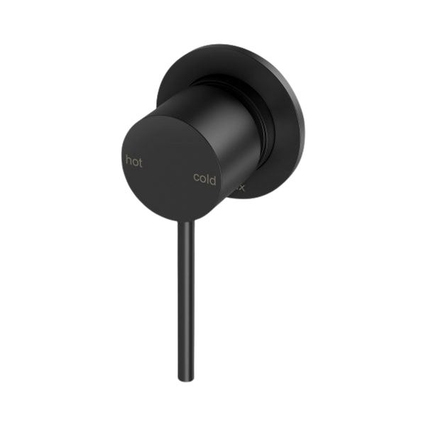 Phoenix Vivid Slimline Shower / Wall Mixer 60mm Backplate Matte Black