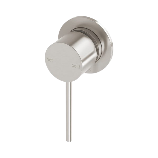 Phoenix Vivid Slimline Shower / Wall Mixer 60mm Backplate  Brushed Nickel