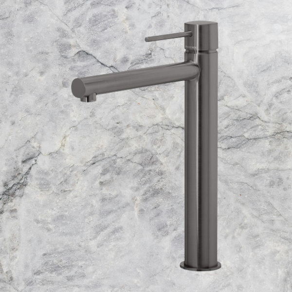 Phoenix Vivid Slimline Vessel Mixer Brushed Carbon