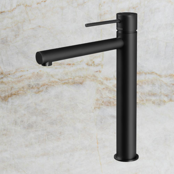 Phoenix Vivid Slimline Vessel Mixer Matte Black