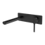 Phoenix Vivid Slimline Oval SwitchMix Wall Basin/Bath Mixer Set 175mm (Fit-Off Kit) Matte Black