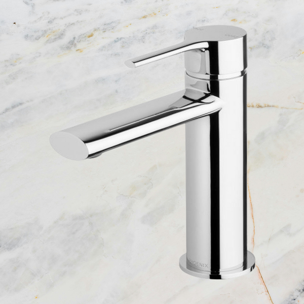 Phoenix Vivid Slimline Oval Basin Mixer Chrome Lead Free