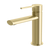 Phoenix Vivid Slimline Oval Basin Mixer Brushed Gold
