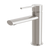 Phoenix Vivid Slimline Oval Basin Mixer Brushed Nickel