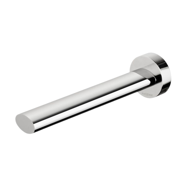 Phoenix Vivid Slimline Oval Wall Basin Outlet 180mm Chrome