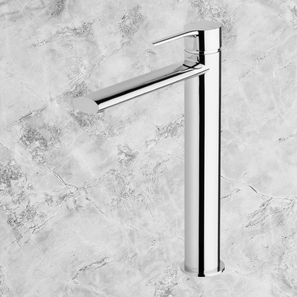 Phoenix Vivid Slimline Oval Vessel Mixer Chrome