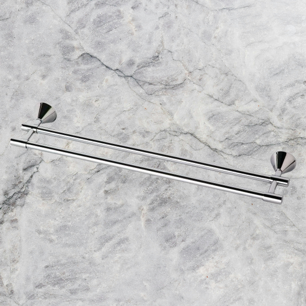 Phoenix Ivy Double Towel Rail 760mm Chrome