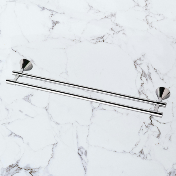 Phoenix Ivy Double Towel Rail 900mm Chrome