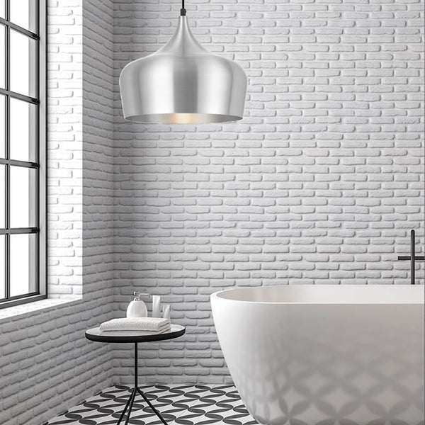 Telbix Polk 30 Pendant Aluminium