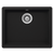 Schock Quadro Large Sink Bowl Onyx Black