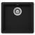 Schock Quadro Single Bowl Onyx Black