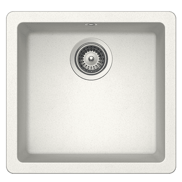 Schock Quadro Single Bowl Alpina White