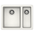 Schock Quadro One And 1/3 Bowl Alpina White