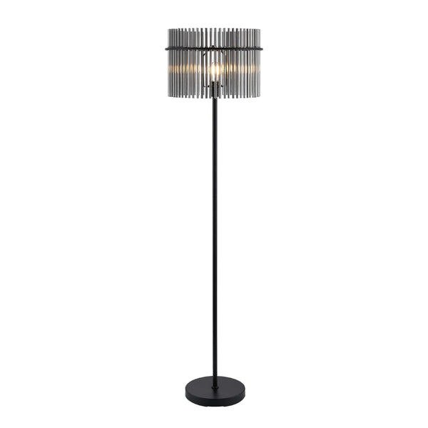 Telbix Quilo Floor Lamp Black