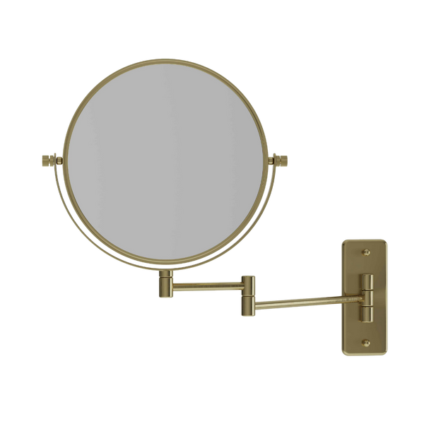 Thermogroup 1 & 5x Magnification Mirror Brushed Brass