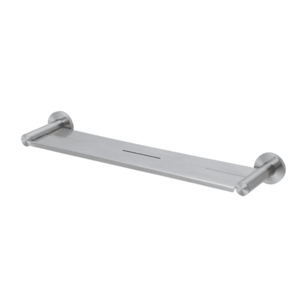 Phoenix Radii SS 316 Shower Shelf Round Plate Stainless Steel