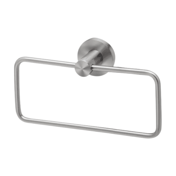 Phoenix Radii SS 316 Hand Towel Holder Round Plate Stainless Steel