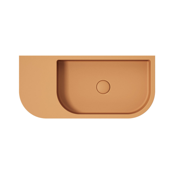 Fienza Blanca Concrete Wall Basin Tuscan