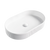 Fienza Eleanor Oval Above Counter Fluted Basin Matte White