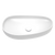 Fienza Pebble Large Above Counter Basin Matte White