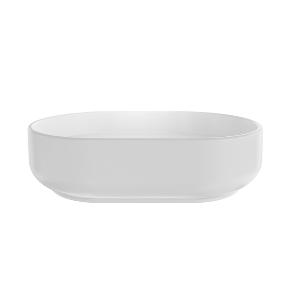 Fienza Eden Pill Above Counter Basin Matte White
