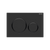 Oliveri Concealed Cistern Flush Plate With Round Buttons Matte Black