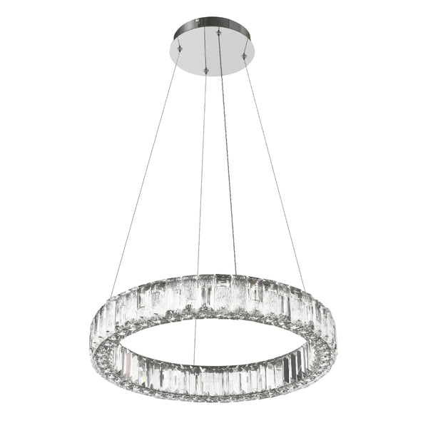 Telbix Rias 1 Tier Pendant Chrome