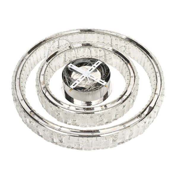 Telbix Rias 2 Tier Pendant Chrome