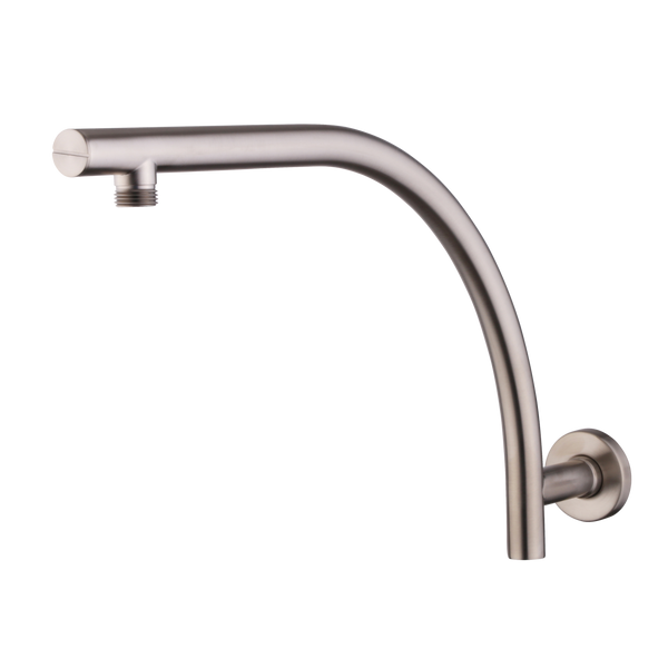 Oliveri Rome Raised Wall Mounted Shower Arm Brushed Nickel