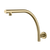 Oliveri Rome Raised Wall Mounted Shower Arm Classic Gold