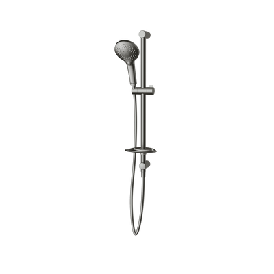 Oliveri Rome Hand Shower With Rail Gunmetal