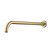 Oliveri Rome Wall Mounted Shower Arm Classic Gold