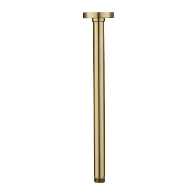 Oliveri Rome Ceiling Mounted Shower Arm Classic Gold