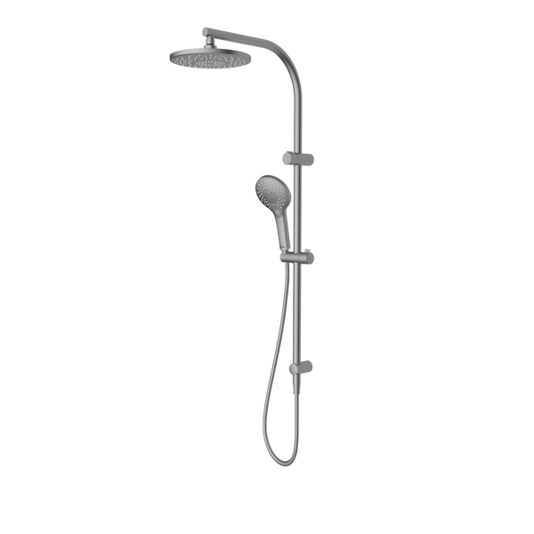 Oliveri Rome Dual Shower Set Brushed Nickel