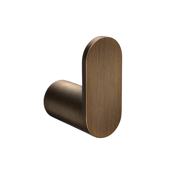 Alma Ascari Brushed Vintage Antique Brass Robe Hook