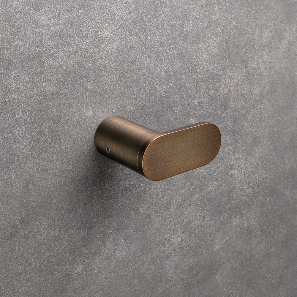 Ascari Brushed Vintage Antique Brass Robe Hook – Buildmat