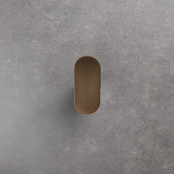 Alma Ascari Brushed Vintage Antique Brass Robe Hook