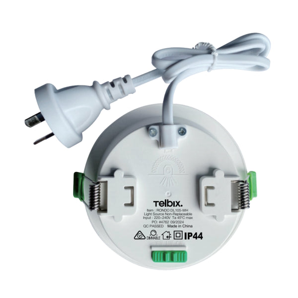 Telbix Rondo Downlight 3CCT Dim White