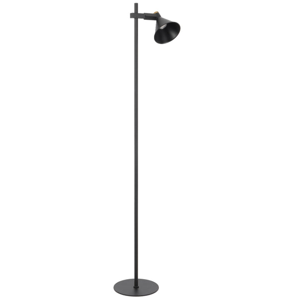 Telbix Rosner Floor Lamp Black