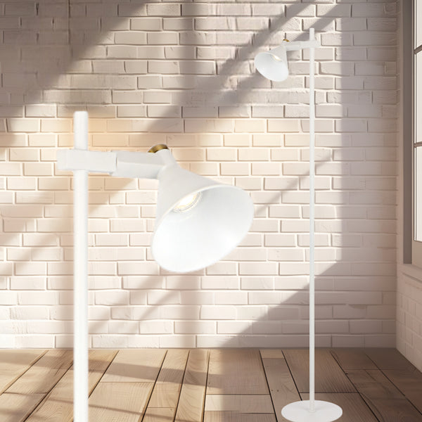 Telbix Rosner Floor Lamp White