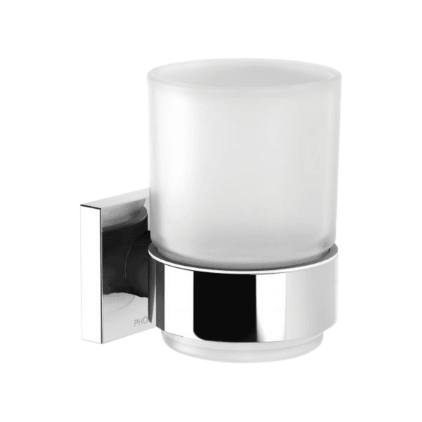 Phoenix Radii Tumbler & Holder Square Chrome