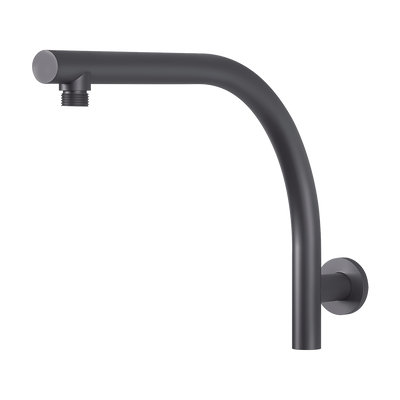 Rush High-Rise Shower Arm Brushed Carbon