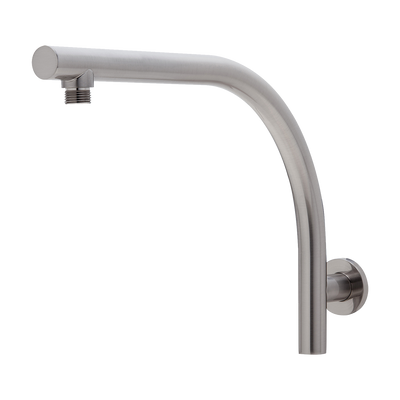 Rush High-Rise Shower Arm Brushed Nickel