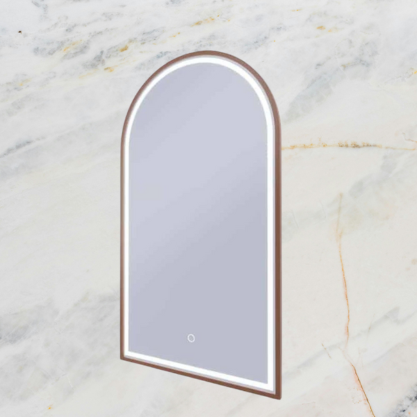 Remer Blanca LED Shaving Cabinet Cuban Bronze