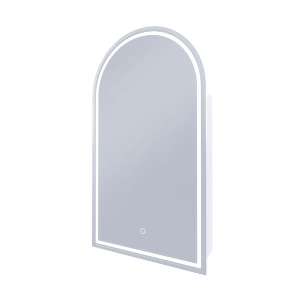 Remer Blanca LED Shaving Cabinet Milano White