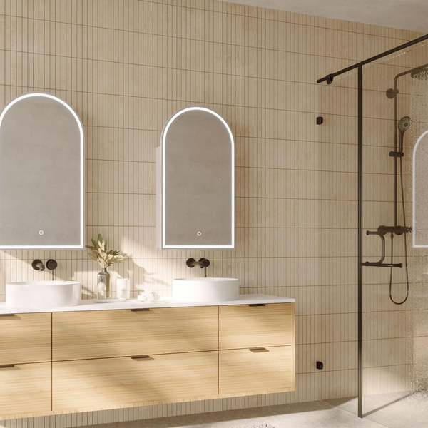 Remer Blanca LED Shaving Cabinet Frameless