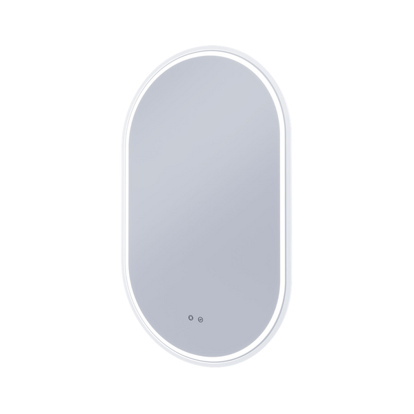 Remer Capsule LED Shaving Cabinet Milano White