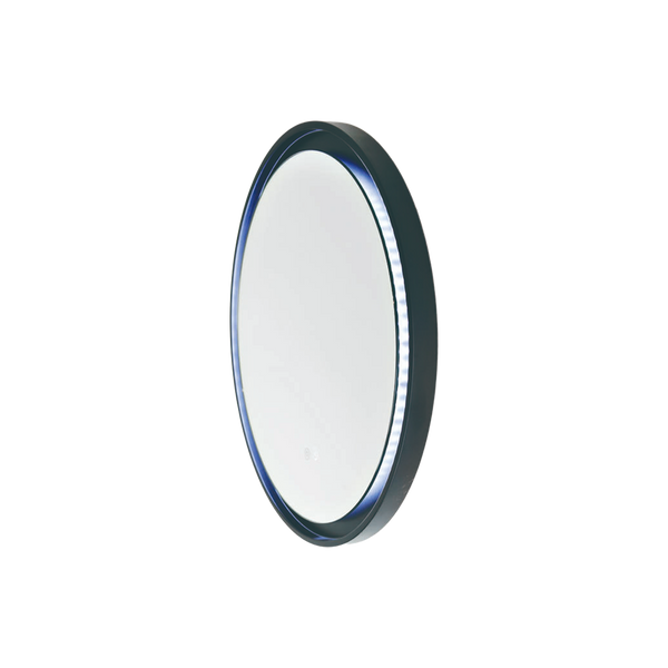 Remer Eclipse LED Mirror 600mm Manhattan Black