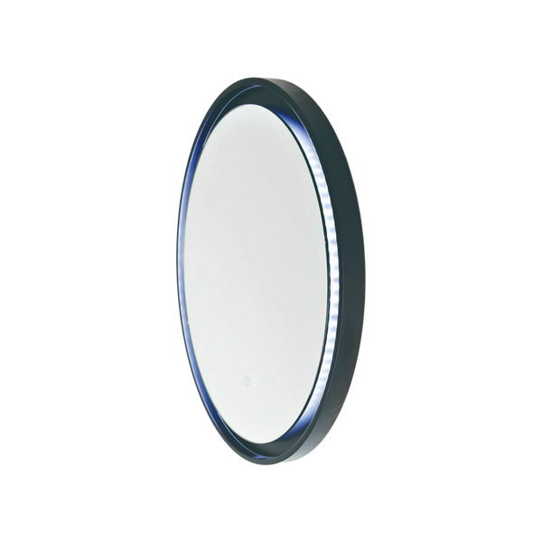 Remer Eclipse LED Mirror 800mm Manhattan Black